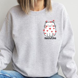 cat lover valentine sweatshirt cute cat valentine sweatshirt gift for pet lover 3.jpeg