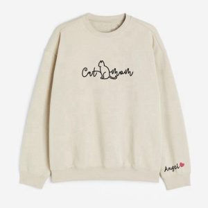 cat mom sweatshirts embroidered sweatshirts custom name sweatshirts for cat lovers cat mom gifts 3.jpeg