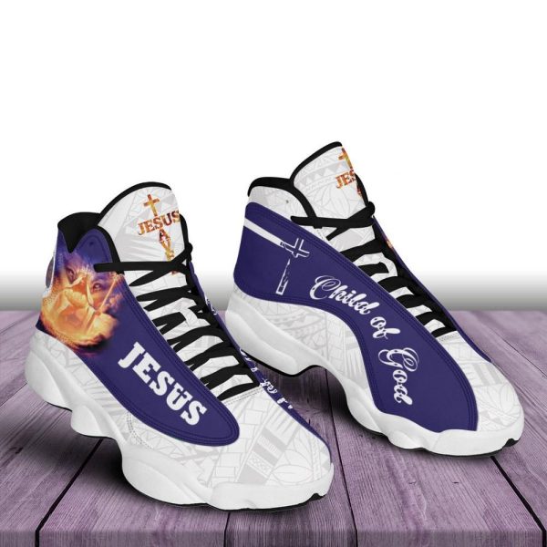 Christian Basketball Shoes, Jesus Saved, A Child Of God Basketball Shoes For Men Women