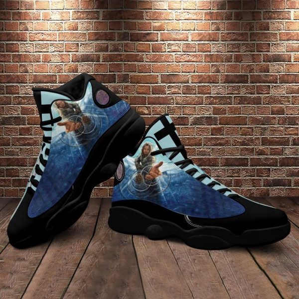 Christian Basketball Shoes, Jesus Takes My Hands Under Water Basketball Shoes For Men Women