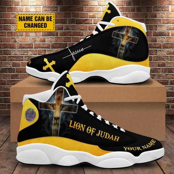 Christian Basketball Shoes, Lion Of Judah Customized Jesus Basketball Shoes For Men Women