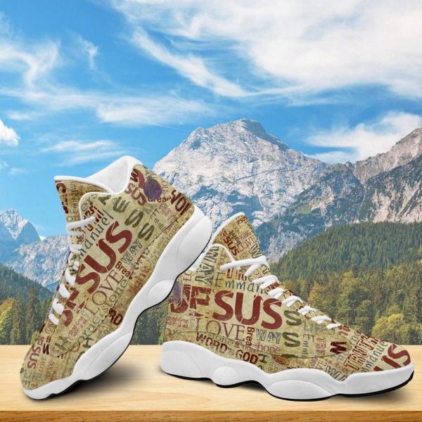 Christian Basketball Shoes, Religious God’s Word Jesus Basketball Shoes For Men Women