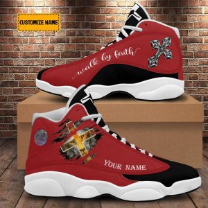 Christian Basketball Shoes, Walk By Faith…