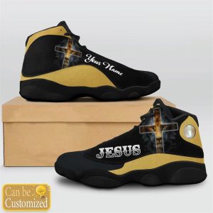 christian shoes black and yellow lion jesus custom name jd13 shoes jesus christ shoes jesus jd13 shoes 2.jpg