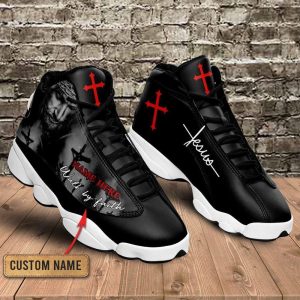 christian shoes black cross walk by faith jesus custom name jd13 shoes jesus christ shoes jesus jd13 shoes.jpg