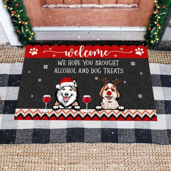 Christmas Decorations 2023, Personalized Dog Doormat, Best Gift For Dog Lover