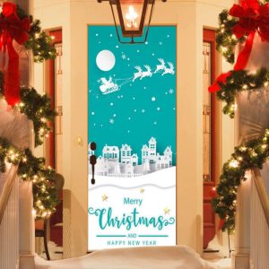 christmas door banner cover for front door christmas door covers christmas door decor happy holidays decorations santa door banners 2.jpeg