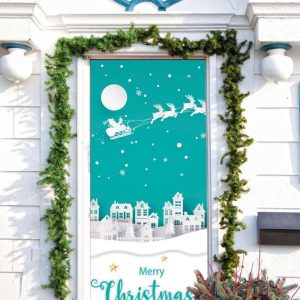 Christmas Door Banner, Cover For Front…