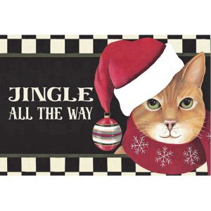 christmas jingle cat doormat 18 x 30 outdoor indoor heavy duty recycled rubber non slip backing winter 2.jpeg