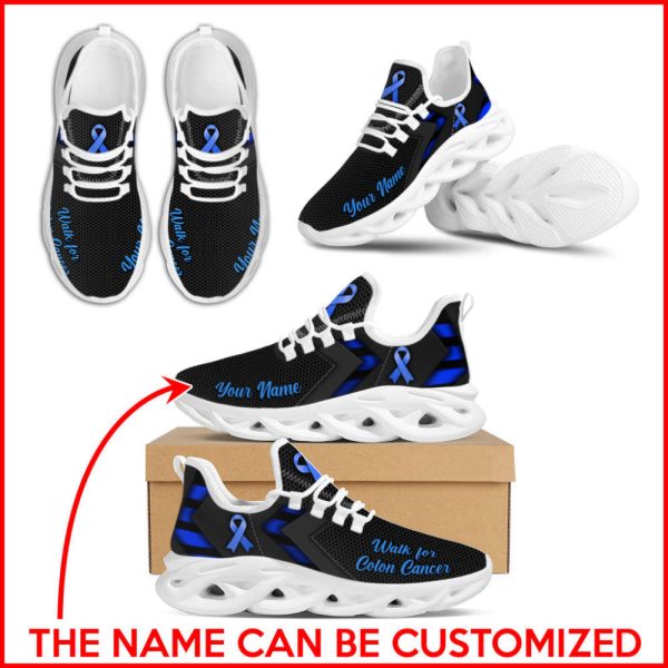 Colon Cancer Walk For Simplify Style Flex Control Sneakers For Men And Women