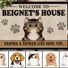 Custom Doormat, Personalized Pet Doormat, Welcome Home Mat, Pet Lover Gifts