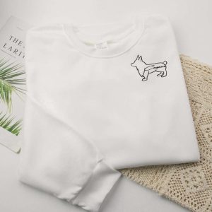 Custom Pet Sweatshirts, Custom Name Embroidered…
