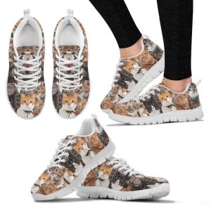 Cute Cat Ladies Sneakers Walking Running…