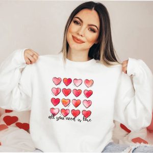 cute hearts sweatshirt womens valentines sweatshirt retro sweatshirt for women 1.jpeg