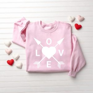 cute love heart sweatshirt valentines sweatshirt valentines day gift for women 3.jpeg