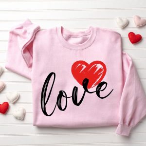 cute love sweatshirt valentines heart sweatshirt women valentine gift .jpeg