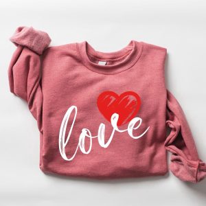 cute love sweatshirt valentines heart sweatshirt women valentine gift 1 5.jpeg