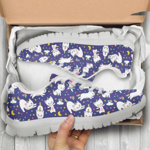 cutest cat shoes custom name shoes cat pattern running sneakers for pet lover.jpeg