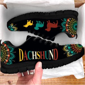 dachshund dog lover shoes geometric mandala art sneakers gift for pet lover 3.jpeg