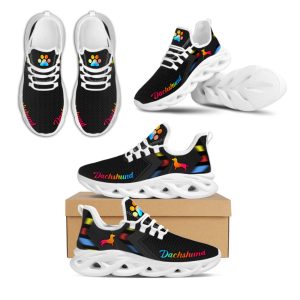 dachshund dog simplify style flex control sneakers fashion shoes for both men and women.jpeg