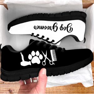 dog groomer shoes love black white sneakers walking running lightweight casual shoes for men and women 3.jpeg