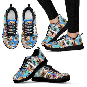 dog lover shoes dog face shape sneakers walking running lightweight casual shoes for pet lover 1.jpeg