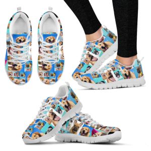 dog lover shoes dog face shape sneakers walking running lightweight casual shoes for pet lover.jpeg