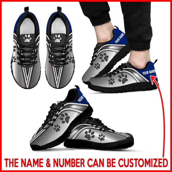 Dog Lover Shoes Metal Sneakers, Custom Sneakers, Best Gift For Pet Lover