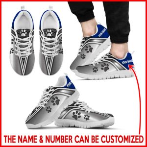 Dog Lover Shoes Metal Sneakers, Custom…