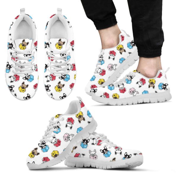 Dog Lover Shoes Reading Pattern Sneakers Walking Running Lightweight Casual Shoes For Pet Lover