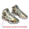 Dog Lover Vintage Mandala Shoes Personalized Custom Basketball Shoes For Men Women