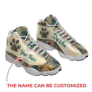 Dog Lover Vintage Mandala Shoes Personalized…