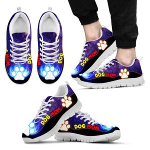 Dog Mom Shoes Bright Galaxy Sneakers…