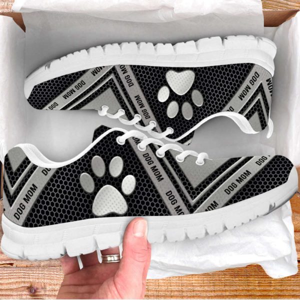 Dog Mom Shoes Geo Texture Sneakers Walking Running Lightweight Casual Shoes For Pet Lover