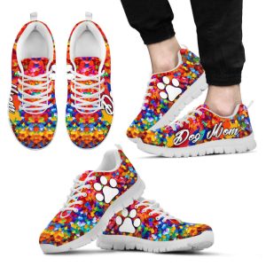 dog mom shoes paint art sneakers walking running lightweight casual shoes for pet lover.jpeg