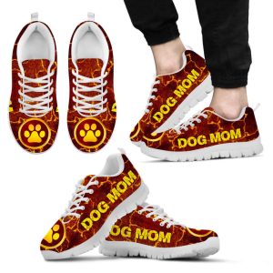 Dog Mom Shoes Paw Hot Lava…