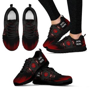 dog mom shoes shape line wallpaper sneakers walking running lightweight casual shoes for pet lover 1.jpeg