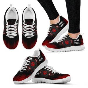 dog mom shoes shape line wallpaper sneakers walking running lightweight casual shoes for pet lover.jpeg