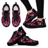 Fight Breast Cancer Shoes Butterfly Sneaker…