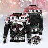 Funny Bigfoot Merry Squatchmas Ugly Christmas Sweater For Men And Women