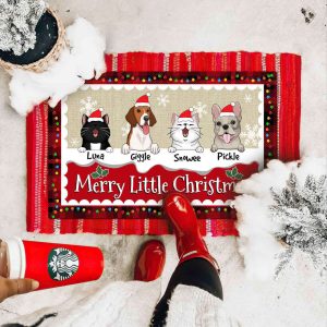 funny pet merry little christmas personalized doormat funny xmas welcome mat winter decoration santa pet doormat christmas decoration.jpeg