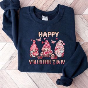 gnome sweatshirt happy valentine sweatshirt love sweater gift for valentine s day 1 2.jpeg
