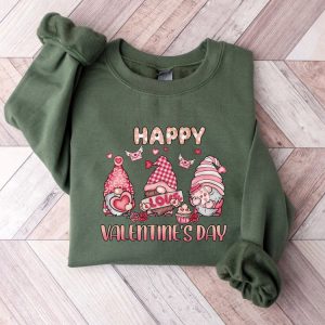 gnome sweatshirt happy valentine sweatshirt love sweater gift for valentine s day 1 4.jpeg