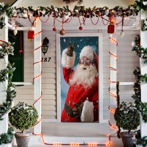 Hang Loose Santa Door Decoration –…