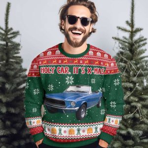 holy car it s x mas personalized photo ugly sweater for men and women 1.jpeg
