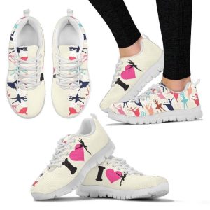 I Love Ballet Sneaker Women’s Sneakers…