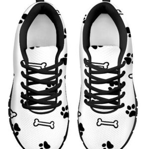 i love paw print womens sneakers low top sports fan athletic for pet lover 2.jpeg