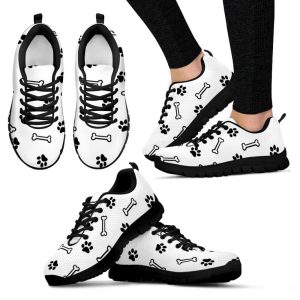 i love paw print womens sneakers low top sports fan athletic for pet lover.jpeg