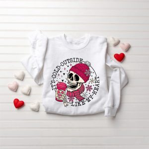 it s cold outside like my heart skeleton sweatshirt skull valentines sweatshirt for lover 2.jpeg