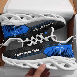 jesus faith over fear blue black running sneakers max soul shoes christian shoes for men and women.jpeg